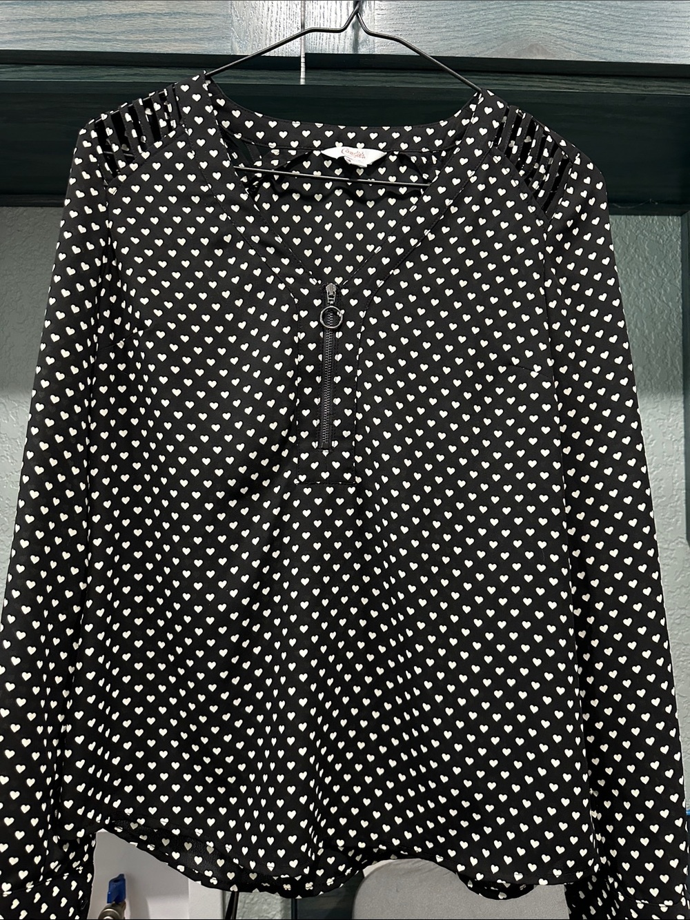 Candies Long Sleeve Blouse Sz S